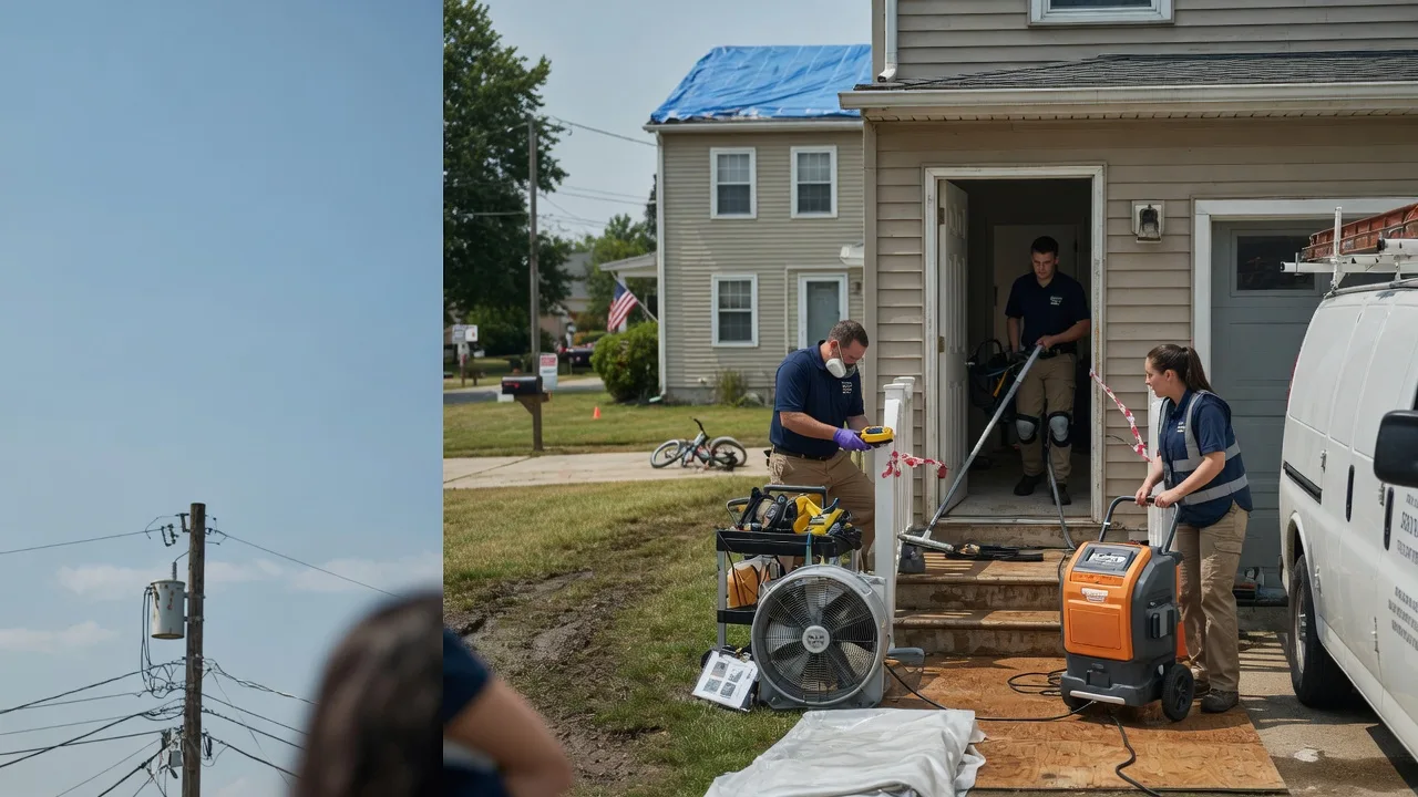 Water Damage Repair in Colfax, NC near me